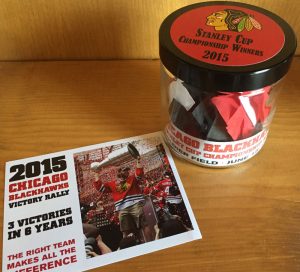 Blackhawk's 2015 confetti